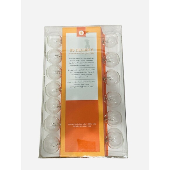 2 Sets String Lights Indoor/Outdoor 25 Lights 21ft NIB By Target - Picture 3 of 3